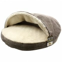 Precious Tails Plush Corduroy Round Cave Home Pet Supplies -Precious Tails shop 3010726008 RLLZ 4