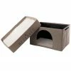 Precious Tails Linen Cat Cave With Storage Home Pet Supplies 1 Precious Tails Linen Cat Cave With Storage Home Pet Supplies -Precious Tails shop 3050161677 RLLZ 1