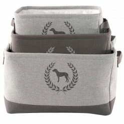 Precious Tails Linen Storage Bins Home Pet Supplies