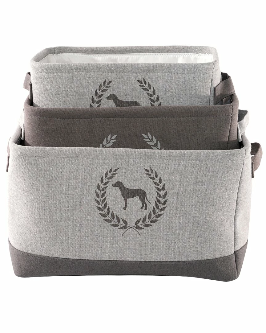 Precious Tails Linen Storage Bins Home Pet Supplies 3 Precious Tails Linen Storage Bins Home Pet Supplies