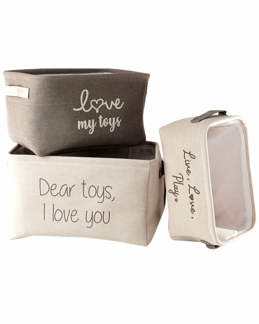 Precious Tails Linen Storage Bins Home Pet Supplies 3 Precious Tails Linen Storage Bins Home Pet Supplies