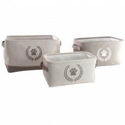 Precious Tails Linen Storage Bins Home Pet Supplies