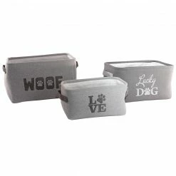 Precious Tails Linen Storage Bins Home Pet Supplies