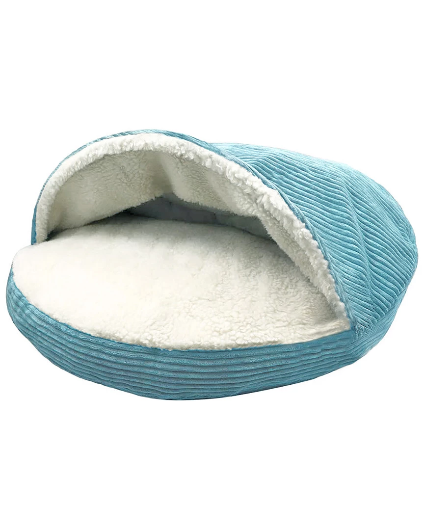 Precious Tails Plush Corduroy And Sherpa Lined Pet Cave Bed Home Pet Supplies 3 Precious Tails Plush Corduroy And Sherpa Lined Pet Cave Bed Home Pet Supplies