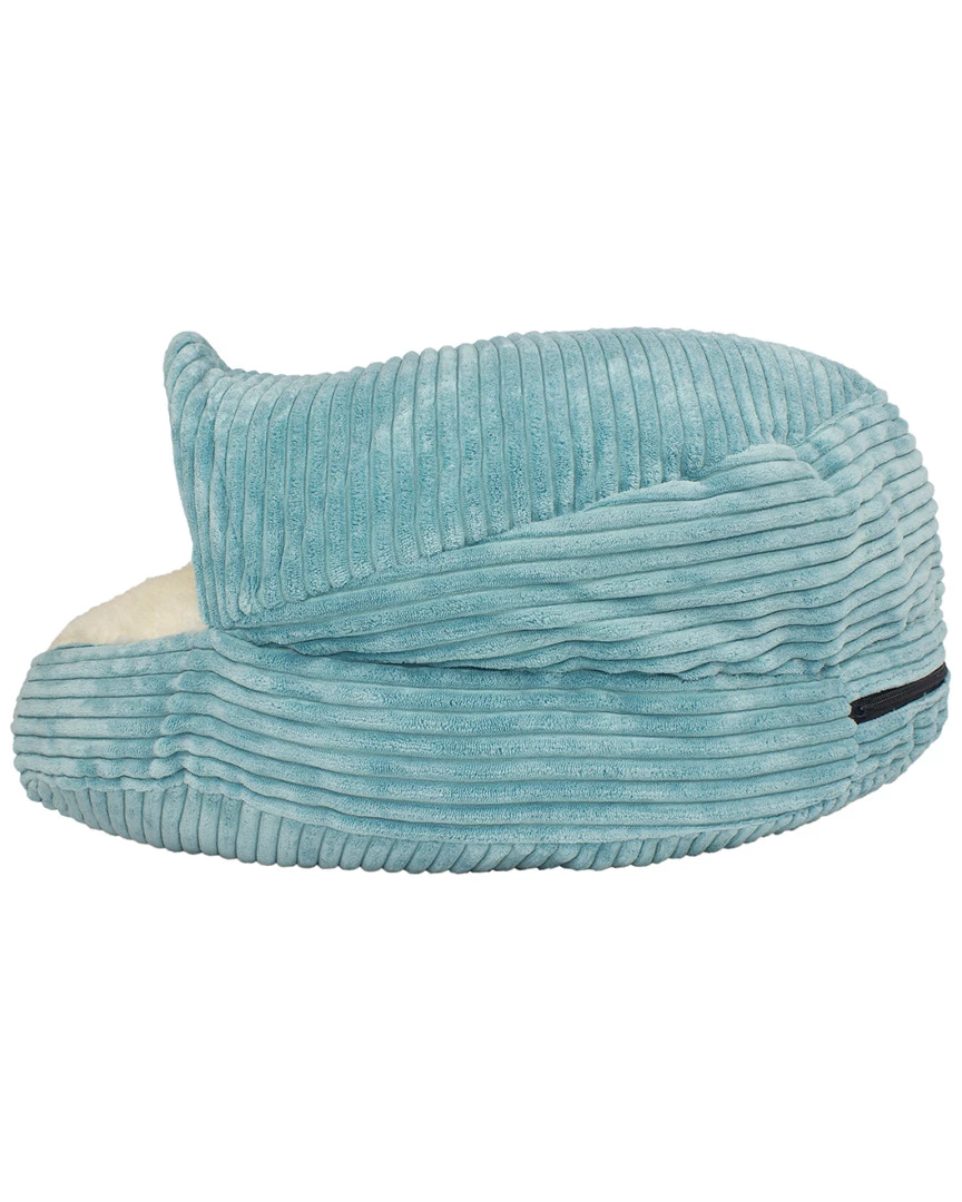 Precious Tails Plush Corduroy And Sherpa Lined Pet Cave Bed Home Pet Supplies 5 Precious Tails Plush Corduroy And Sherpa Lined Pet Cave Bed Home Pet Supplies - Image 3