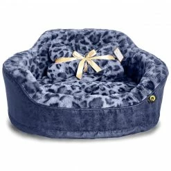 Precious Tails Leopard Princess Bed Home Pet Supplies