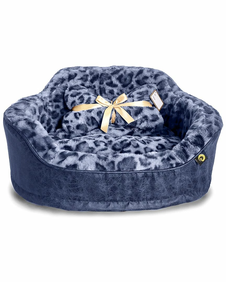 Precious Tails Leopard Princess Bed Home Pet Supplies