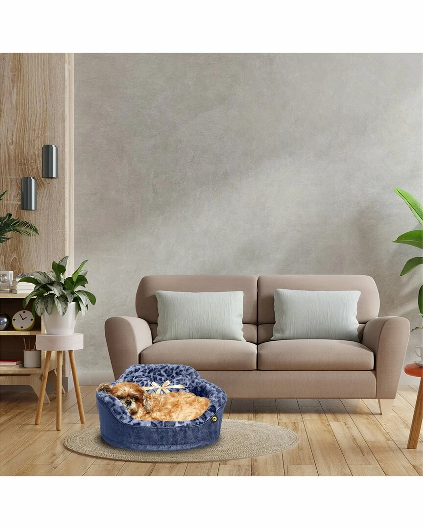 Precious Tails Leopard Princess Bed Home Pet Supplies - Image 2