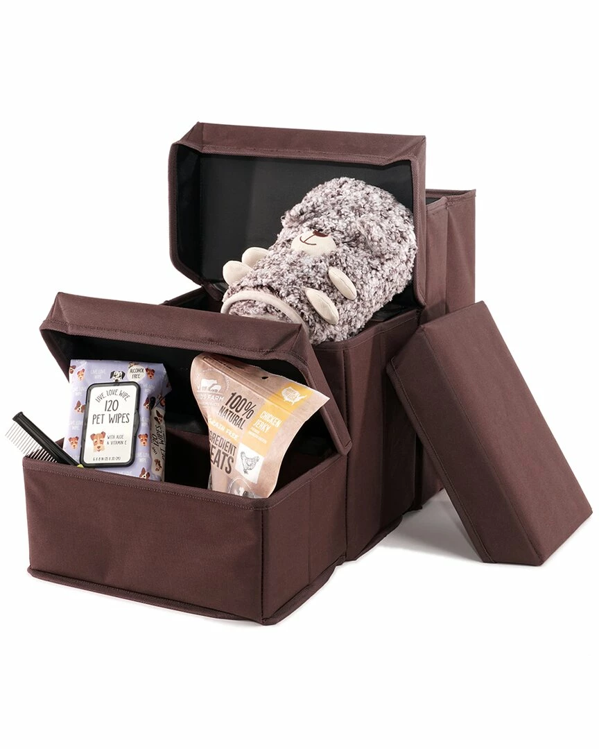Precious Tails Padded 2 Step Pet Storage Foldable Home Pet Supplies 4 Precious Tails Padded 2 Step Pet Storage Foldable Home Pet Supplies - Image 2