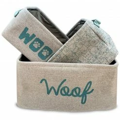 Precious Tails Precious Tails Linen Storage Bins Home Pet Supplies