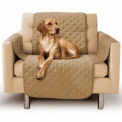 Precious Tails Precious Tails Quilted Micro Suede Chair Slipcover Furniture Protector Home Pet Supplies