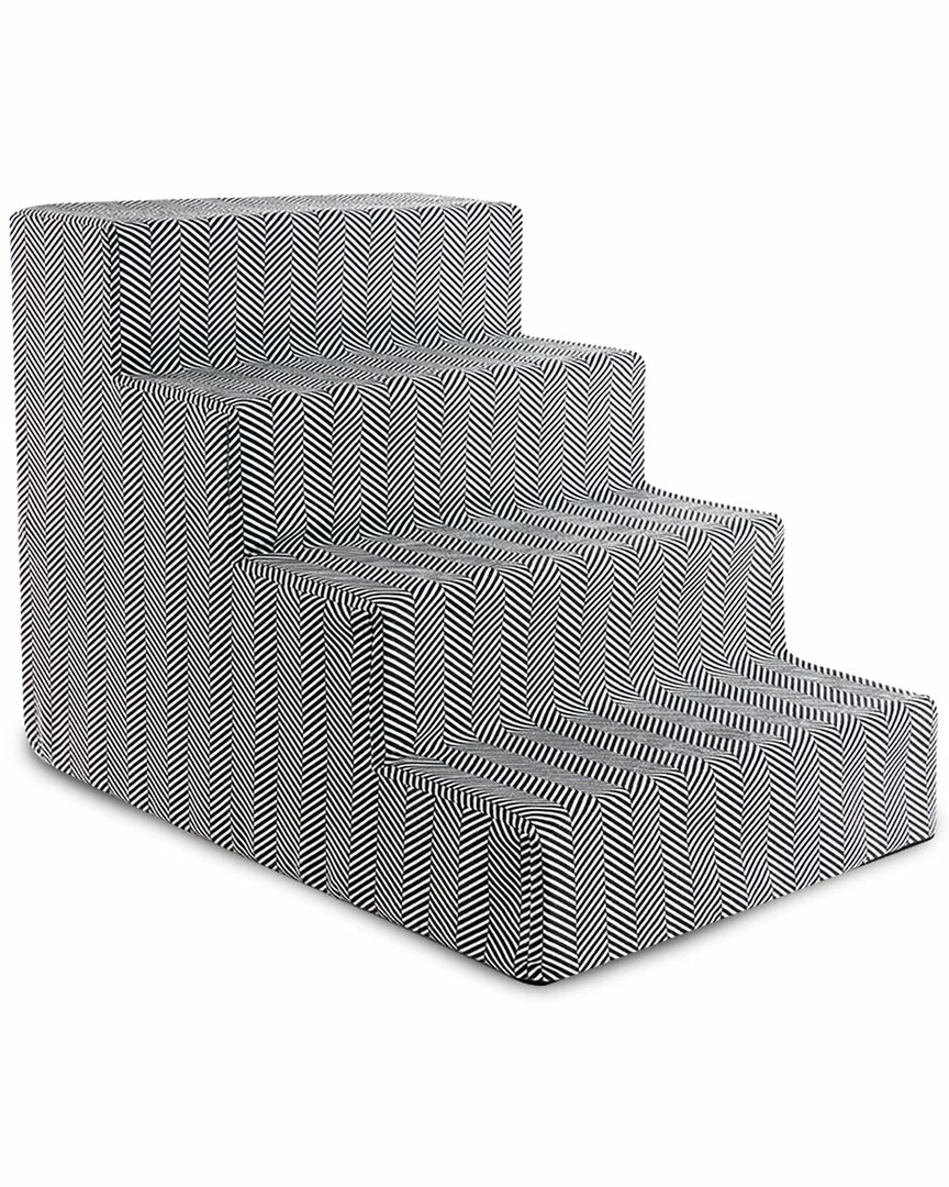 Precious Tails Herringbone High Density Foam 4 Steps Pet Dog Stairs Home Pet Supplies 3 Precious Tails Herringbone High Density Foam 4 Steps Pet Dog Stairs Home Pet Supplies