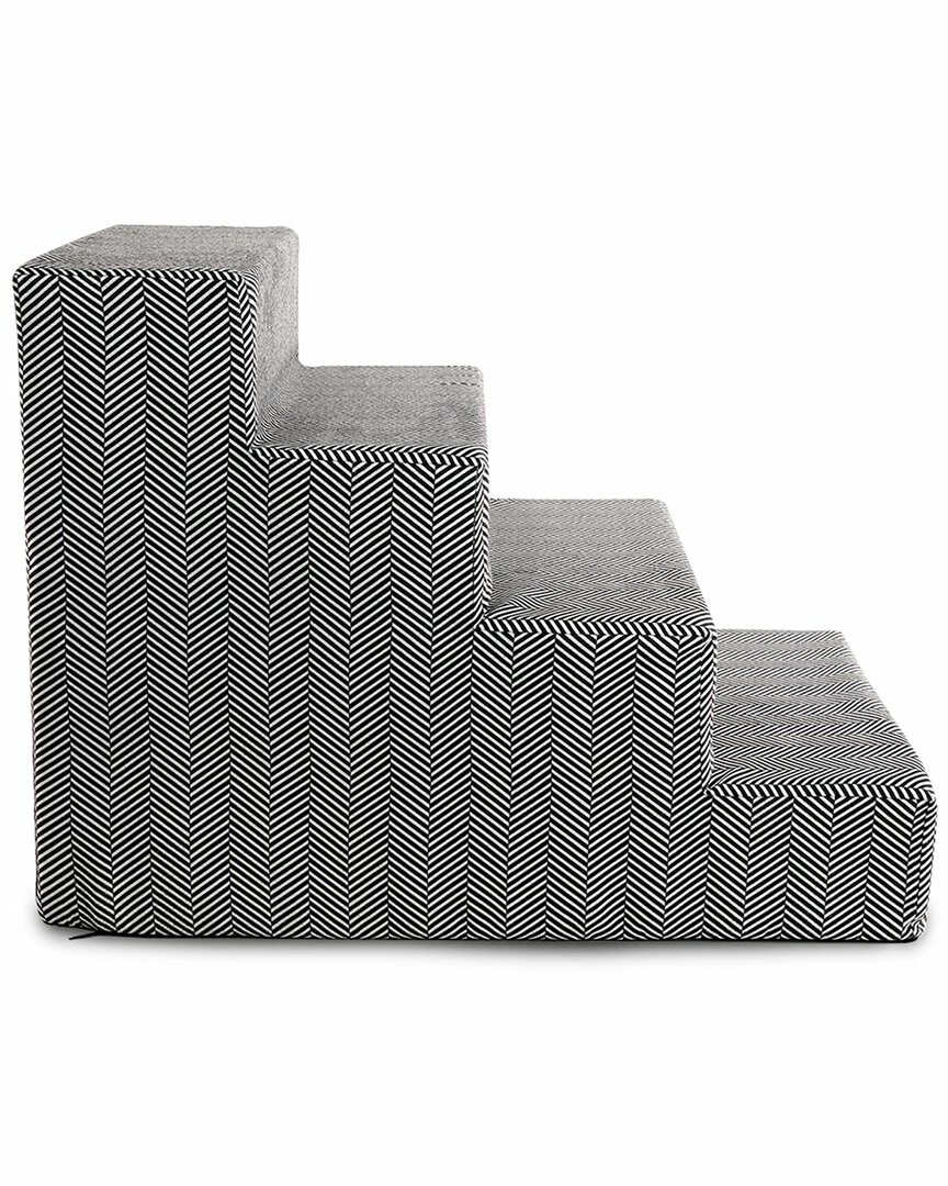 Precious Tails Herringbone High Density Foam 4 Steps Pet Dog Stairs Home Pet Supplies 4 Precious Tails Herringbone High Density Foam 4 Steps Pet Dog Stairs Home Pet Supplies - Image 2