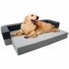 Precious Tails Water Resistant 2-In-1 Convertible Orthopedic Bolster Pet Bed Home Pet Supplies 2 Precious Tails Water Resistant 2-In-1 Convertible Orthopedic Bolster Pet Bed Home Pet Supplies -Precious Tails shop 3050410241 RLLZ 1