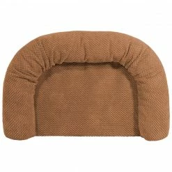 Alternative view of Precious Tails Orthopedic Bolstered Fold Out Round Chaise Dog Bed Home Pet Supplies