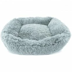 Precious Tails Precious Tails Super Lux Fur Cuddler Pet Bed Home Pet Supplies