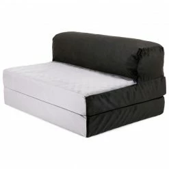 Precious Tails Velvety Soft Ortho-Foam Foldable Chaise Dog Bed Home Pet Supplies