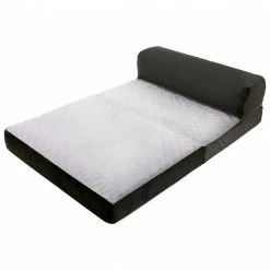 Precious Tails Velvety Soft Ortho-Foam Foldable Chaise Dog Bed Home Pet Supplies 9 Precious Tails Velvety Soft Ortho-Foam Foldable Chaise Dog Bed Home Pet Supplies -Precious Tails shop 3050454583 RLLZ 3