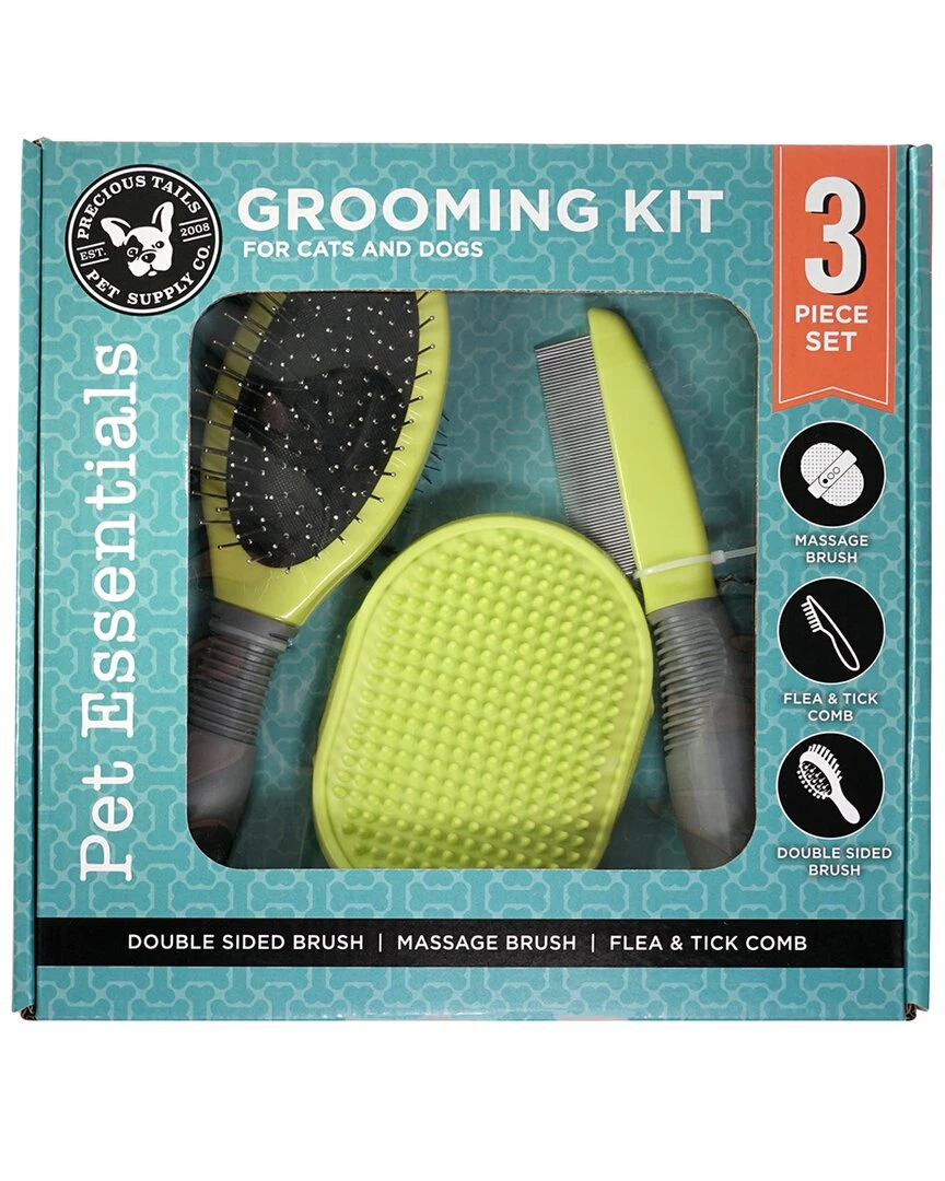 Precious Tails 3pc Grooming Kit Home Pet Supplies 3 Precious Tails 3pc Grooming Kit Home Pet Supplies