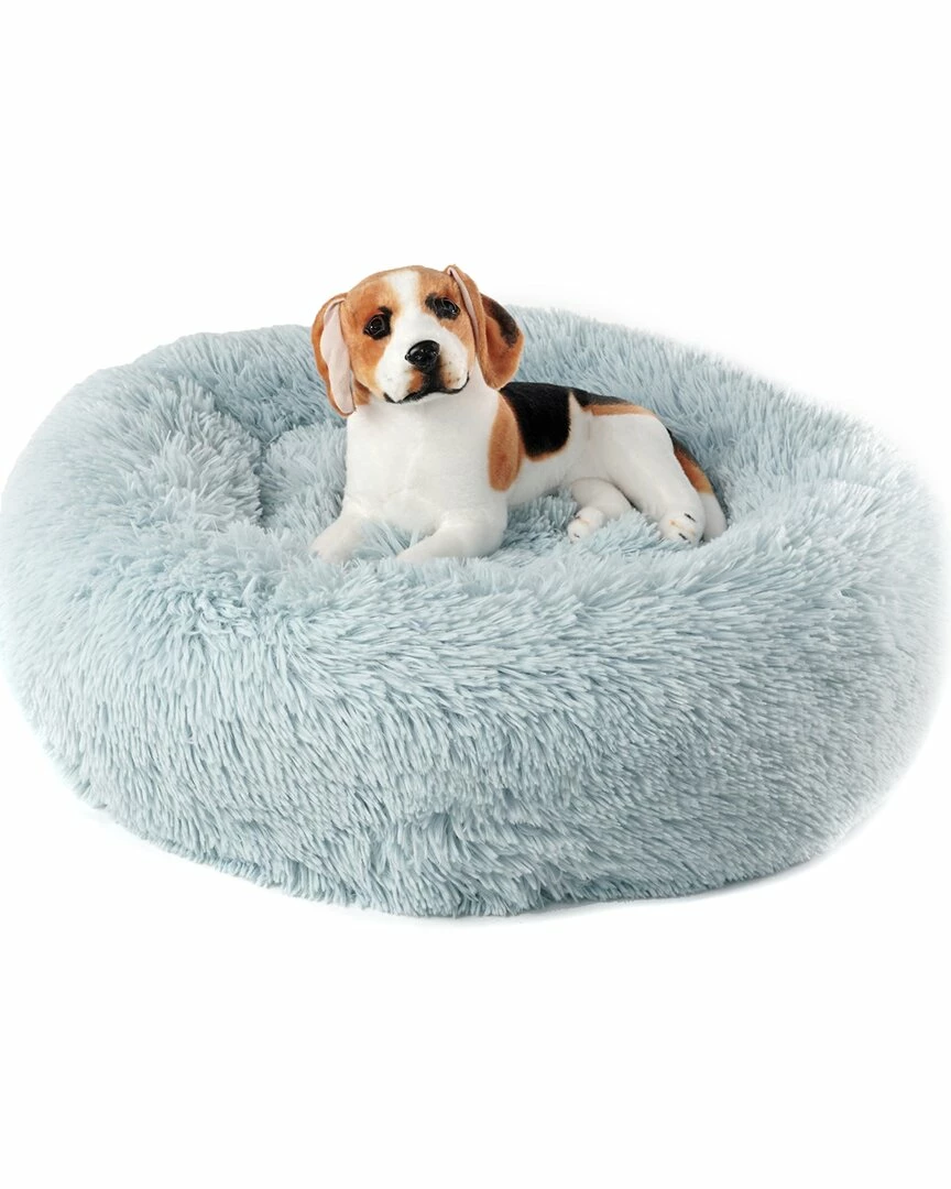 Precious Tails Super Lux Fur Donut Pet Bed Home Pet Supplies 4 Precious Tails Super Lux Fur Donut Pet Bed Home Pet Supplies - Image 2