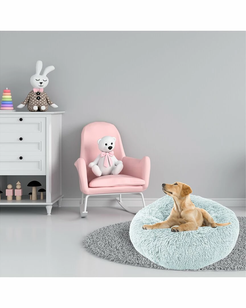 Precious Tails Super Lux Fur Donut Pet Bed Home Pet Supplies 5 Precious Tails Super Lux Fur Donut Pet Bed Home Pet Supplies - Image 3