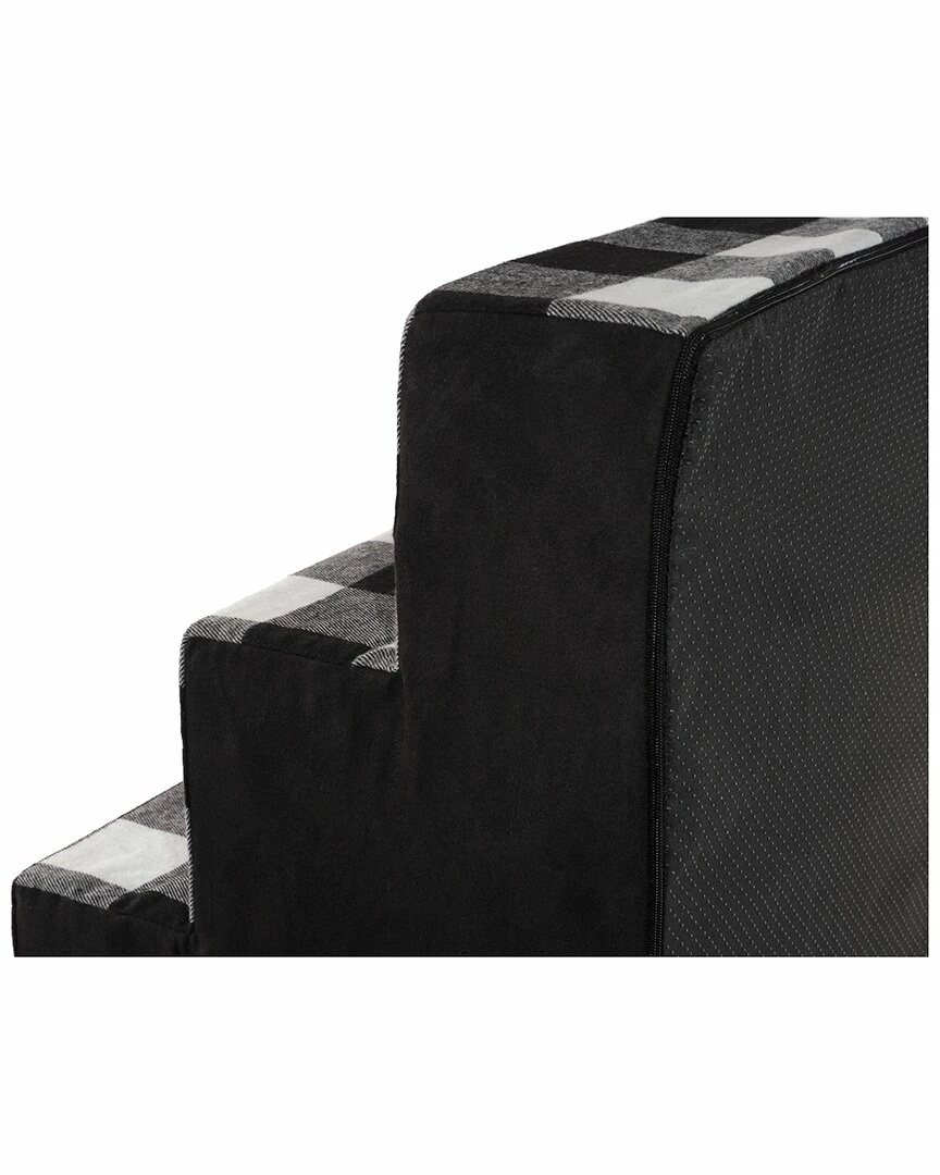 Precious Tails High Density Foam Pet Dog Stairs Home Pet Supplies 4 Precious Tails High Density Foam Pet Dog Stairs Home Pet Supplies - Image 2