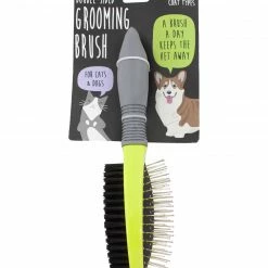Alternative view of Precious Tails Double Sided Grooming Brush Home Pet Supplies
