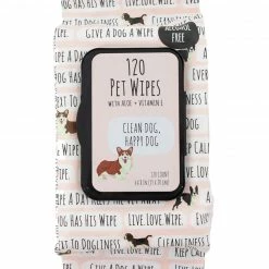 Precious Tails 120ct Baby Powder Scent Pet Grooming Wipes Home Pet Supplies