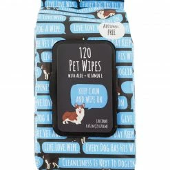 Precious Tails 120ct Fresh Scent Pet Grooming Wipes Home Pet Supplies