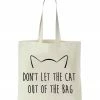 Precious Tails "Don't Let The Cat Out Of The Bag" Canvas Tote Bag Home Pet Supplies 2 Precious Tails "Don't Let The Cat Out Of The Bag" Canvas Tote Bag Home Pet Supplies -Precious Tails shop 3050606953 RLLZ 1