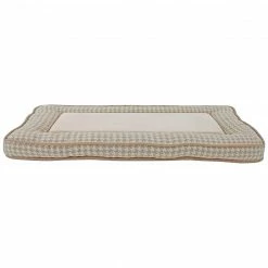 Precious Tails Canvas & Fleece Orthopedic Fashion Crate Mat Home Pet Supplies