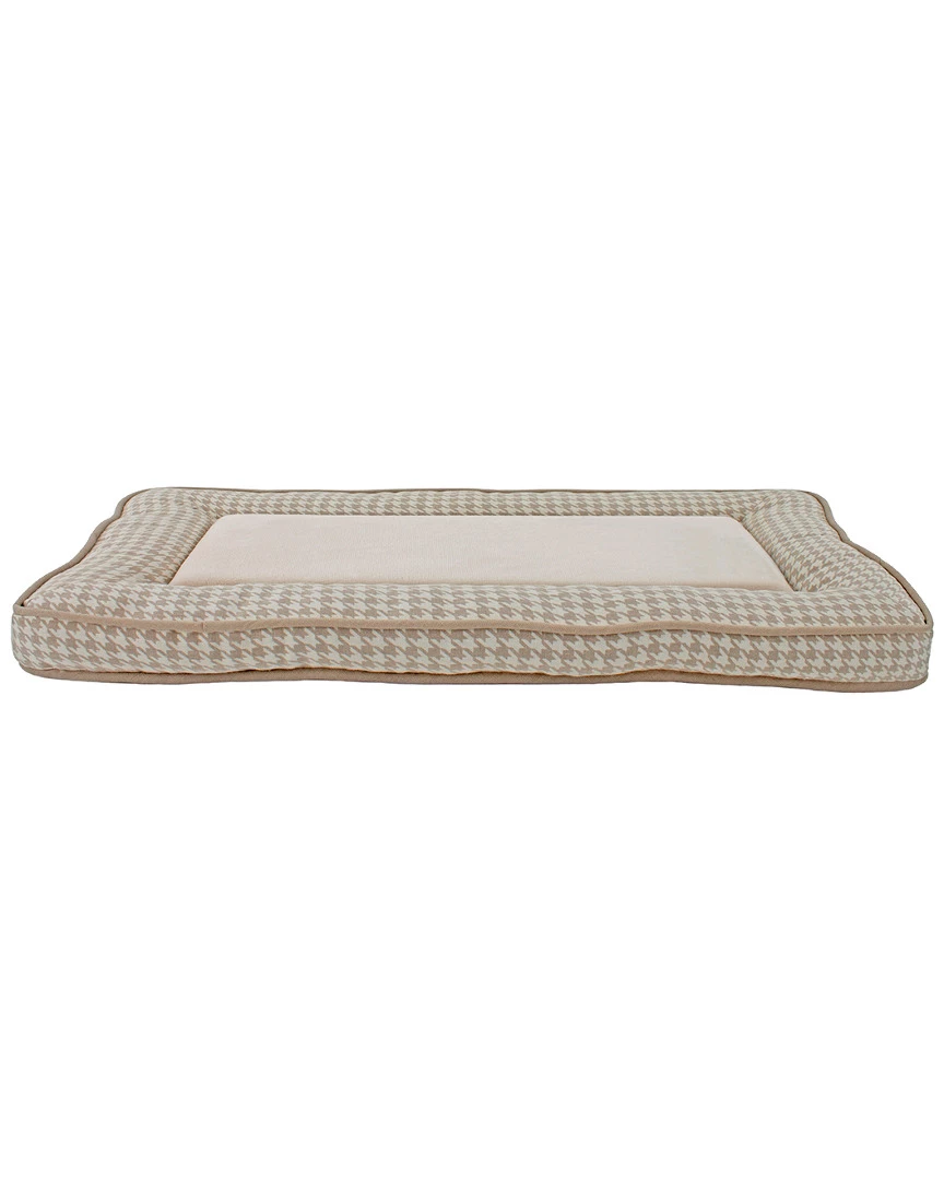 Precious Tails Canvas & Fleece Orthopedic Fashion Crate Mat Home Pet Supplies 3 Precious Tails Canvas & Fleece Orthopedic Fashion Crate Mat Home Pet Supplies