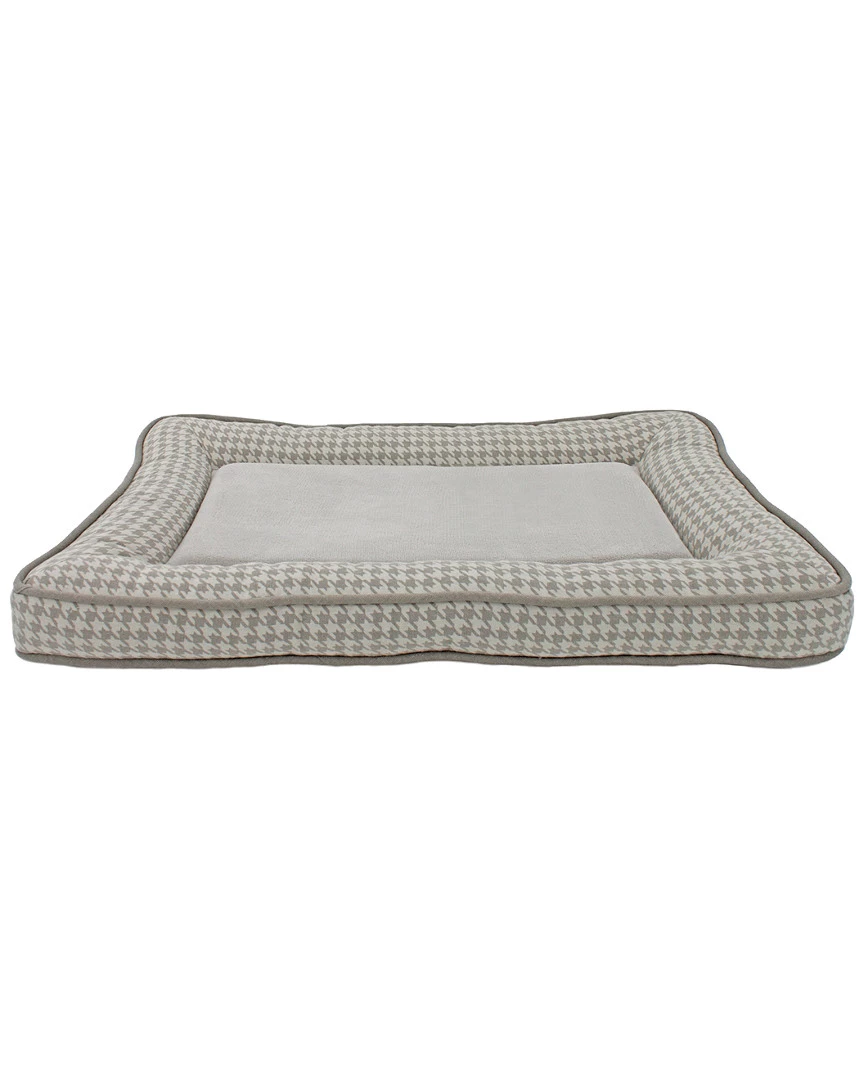 Precious Tails Canvas & Fleece Orthopedic Fashion Crate Mat Home Pet Supplies 3 Precious Tails Canvas & Fleece Orthopedic Fashion Crate Mat Home Pet Supplies