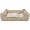 Precious Tails Canvas & Fleece Cuddler Home Pet Supplies -Precious Tails shop 3050606967 RLLZ 1