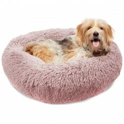 Precious Tails Super Luxe Donut Pet Bed Home Pet Supplies