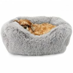 Precious Tails Super Luxe Small Cuddler Bed Home Pet Supplies