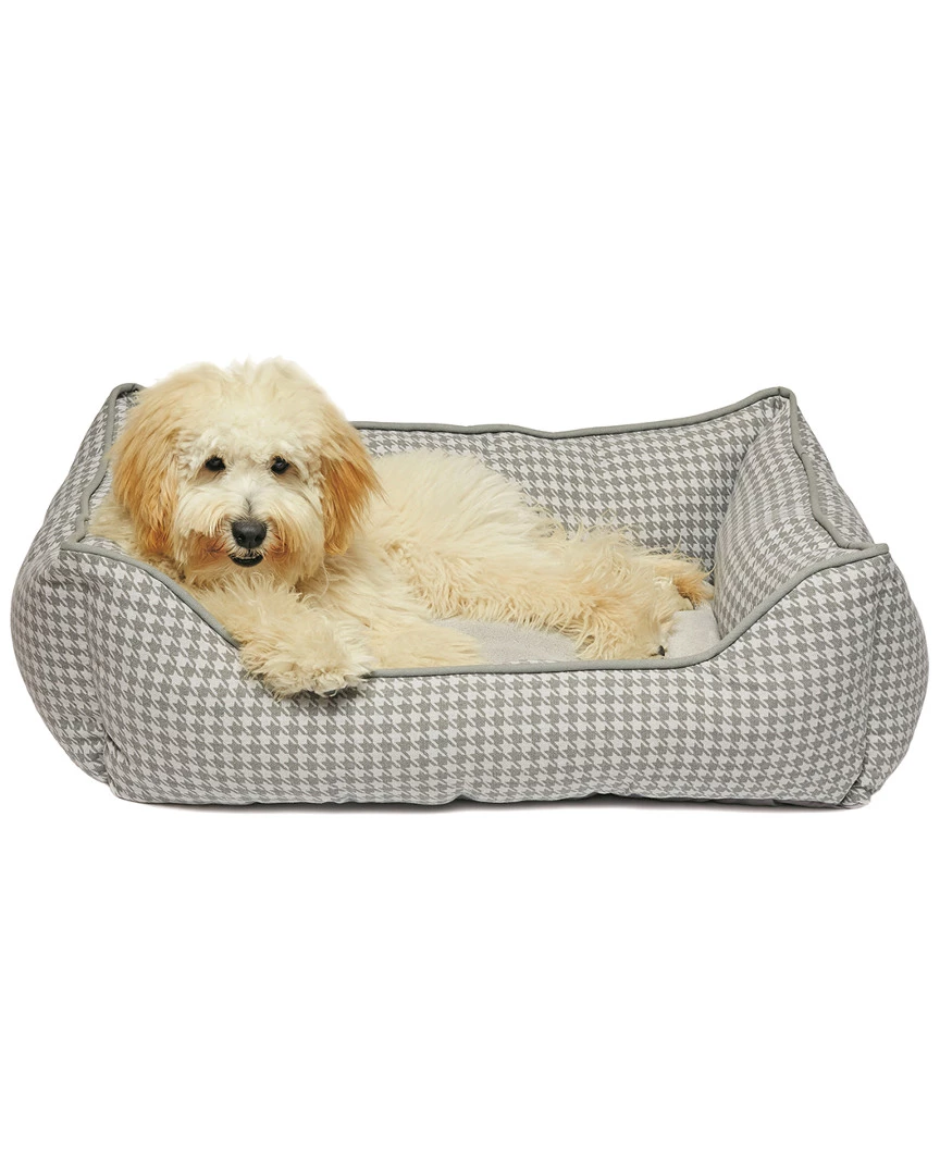 Precious Tails Canvas Houndstooth Cuddler - Medium Home Pet Supplies 3 Precious Tails Canvas Houndstooth Cuddler - Medium Home Pet Supplies