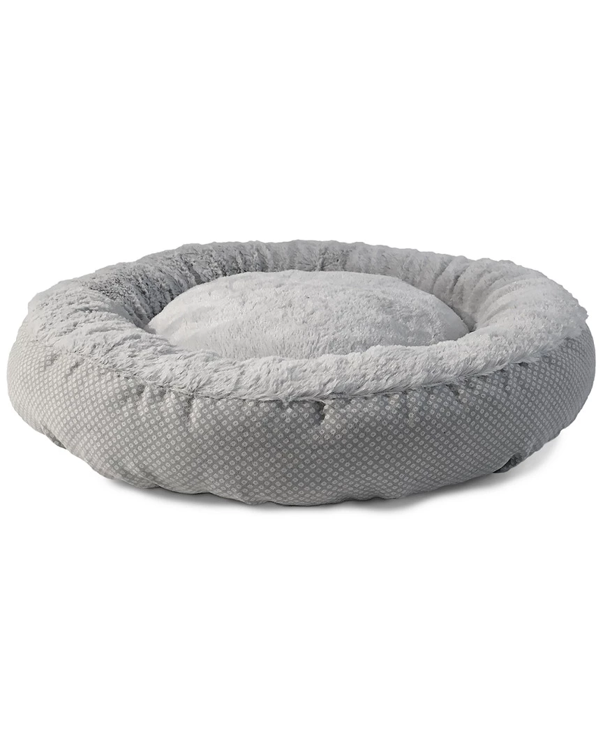 Precious Tails Pin Dot Donut Bed - Medium Home Pet Supplies 3 Precious Tails Pin Dot Donut Bed - Medium Home Pet Supplies