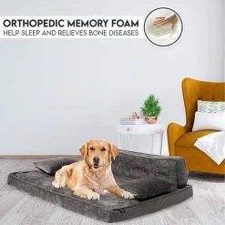 Alternative view of Precious Tails Small Modern Sofa Pet Bed Home Pet Supplies