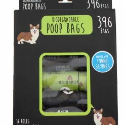 Precious Tails 396ct Humorous Biodegradable Pet Waste Bags Home Pet Supplies
