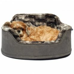 Precious Tails Princess Bed With Bone Pillow Home Pet Supplies