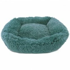 Precious Tails Super Lux Fur Cuddler Pet Bed- Large Home Pet Supplies