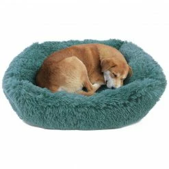 Alternative view of Precious Tails Super Lux Fur Cuddler Pet Bed- Large Home Pet Supplies
