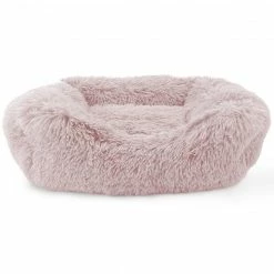 Precious Tails Super Lux Fur Large Cuddler Pet Bed Home Pet Supplies