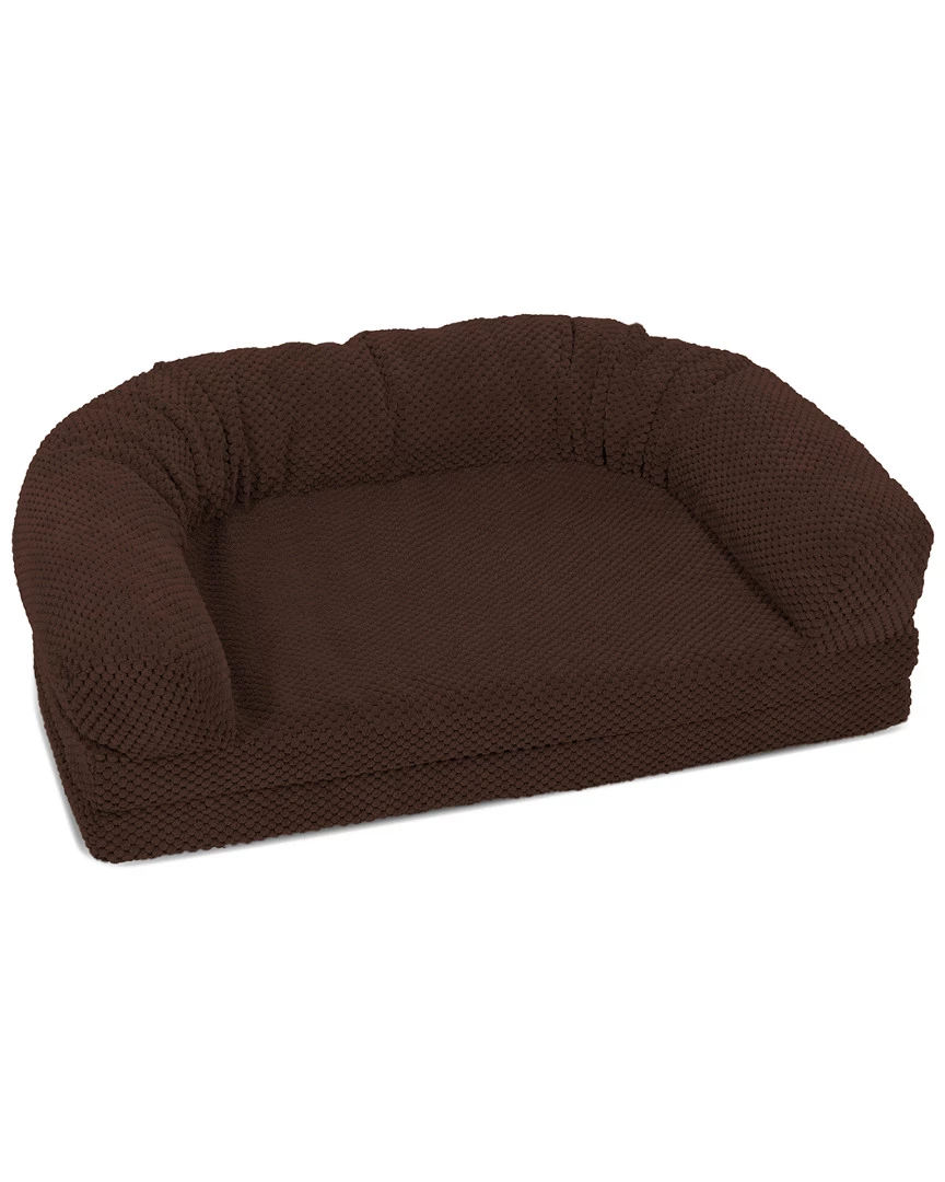 Precious Tails Orthopedic Bolstered Fold Out Round Chaise Dog Bed Home Pet Supplies 3 Precious Tails Orthopedic Bolstered Fold Out Round Chaise Dog Bed Home Pet Supplies