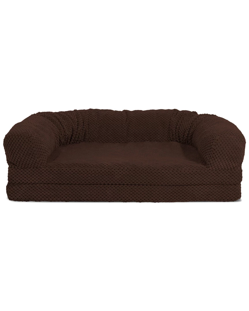 Precious Tails Orthopedic Bolstered Fold Out Round Chaise Dog Bed Home Pet Supplies 5 Precious Tails Orthopedic Bolstered Fold Out Round Chaise Dog Bed Home Pet Supplies - Image 3