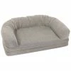 Precious Tails Orthopedic Bolstered Fold Out Round Chaise Dog Bed Home Pet Supplies 1 Precious Tails Orthopedic Bolstered Fold Out Round Chaise Dog Bed Home Pet Supplies -Precious Tails shop 3050853502 RLLZ 1