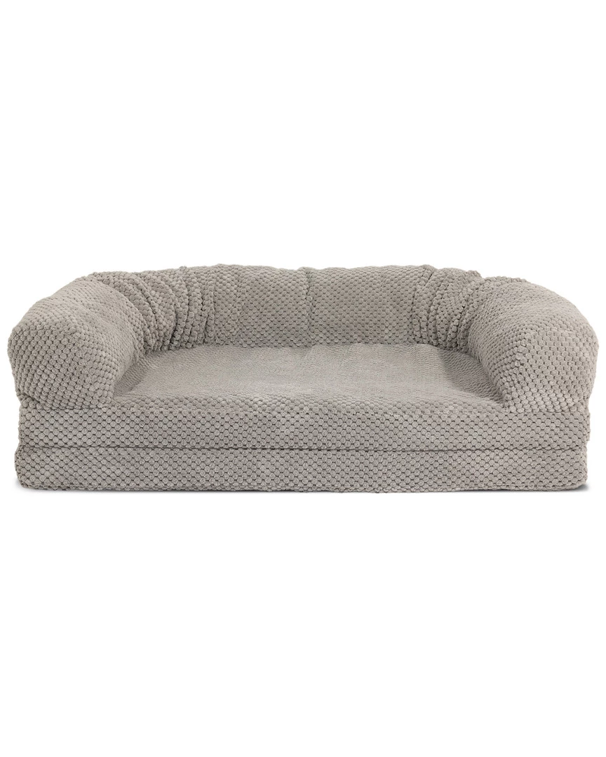 Precious Tails Orthopedic Bolstered Fold Out Round Chaise Dog Bed Home Pet Supplies 6 Precious Tails Orthopedic Bolstered Fold Out Round Chaise Dog Bed Home Pet Supplies - Image 4