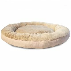 Precious Tails Pin Dot Donut Bed - Medium Home Pet Supplies