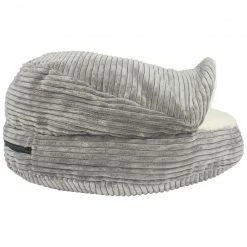 Alternative view of Precious Tails Plush Corduroy & Sherpa-Lined Pet Cave Bed Home Pet Supplies